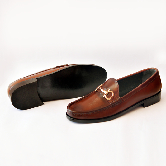Imperial Facet Formals Leather Loafers- 16570