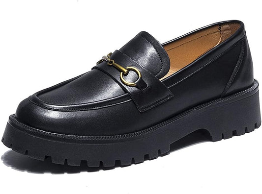 Casual Women Leather Shoes- 16576