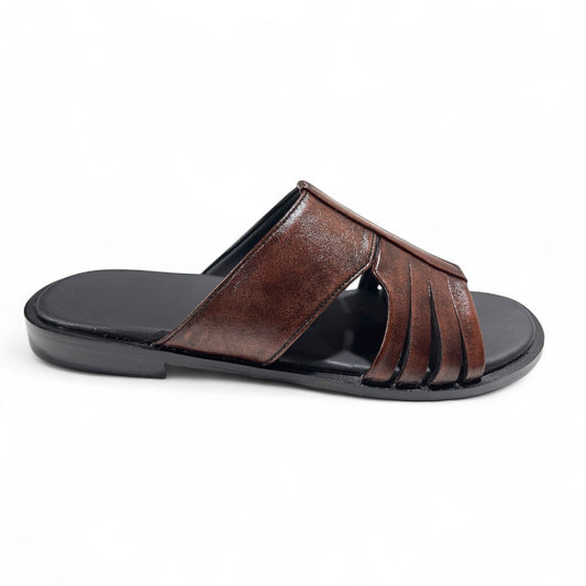 Handcrafted Leather Slip-Ons-16618