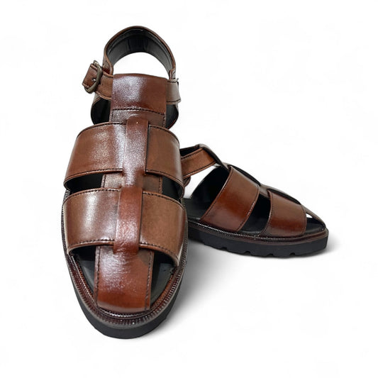 Premium Leather Sandal -16614