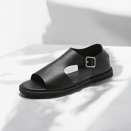 Premium Leather Strap Sandal- 16604