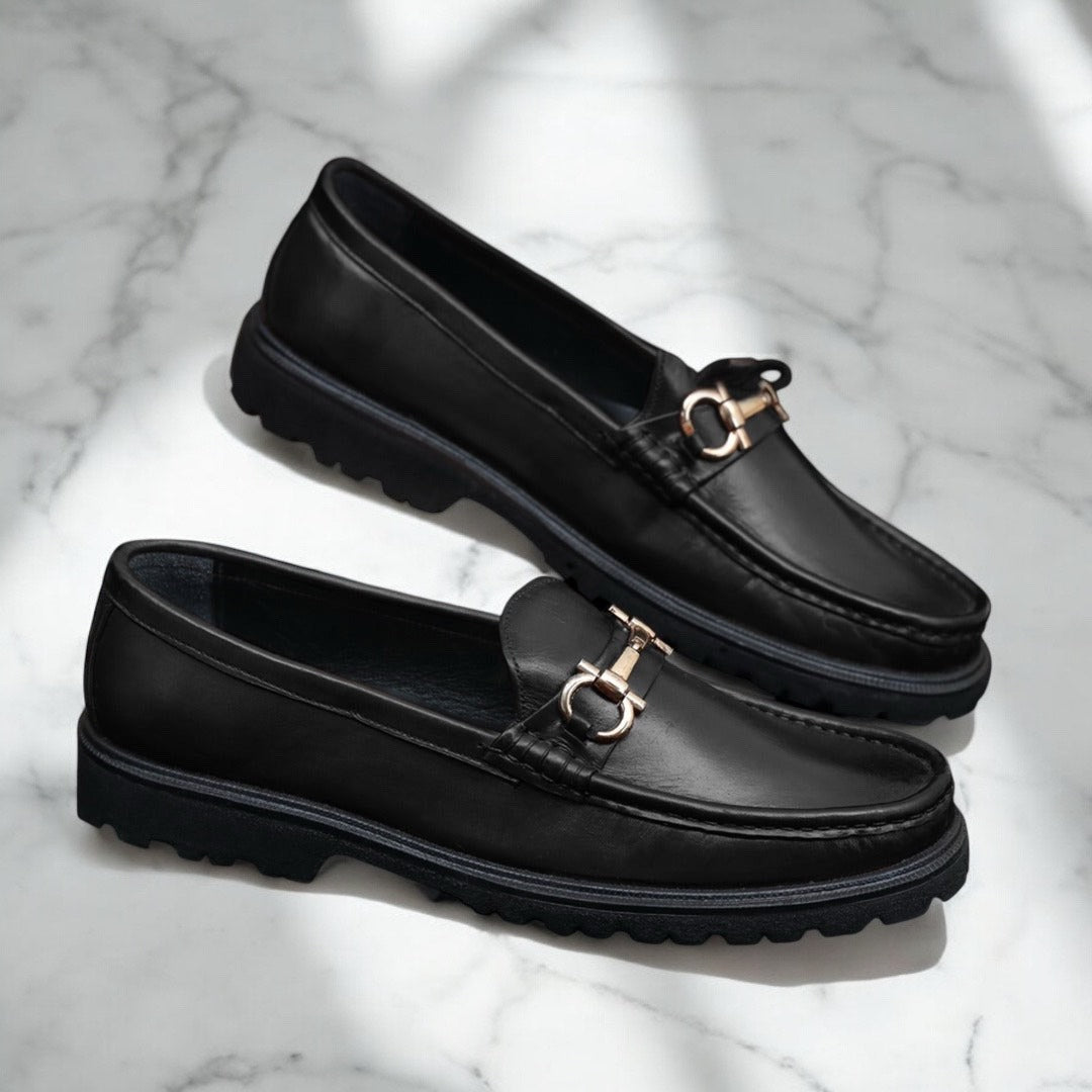 Handmade Genuine Leather Driving Loafers- 16597