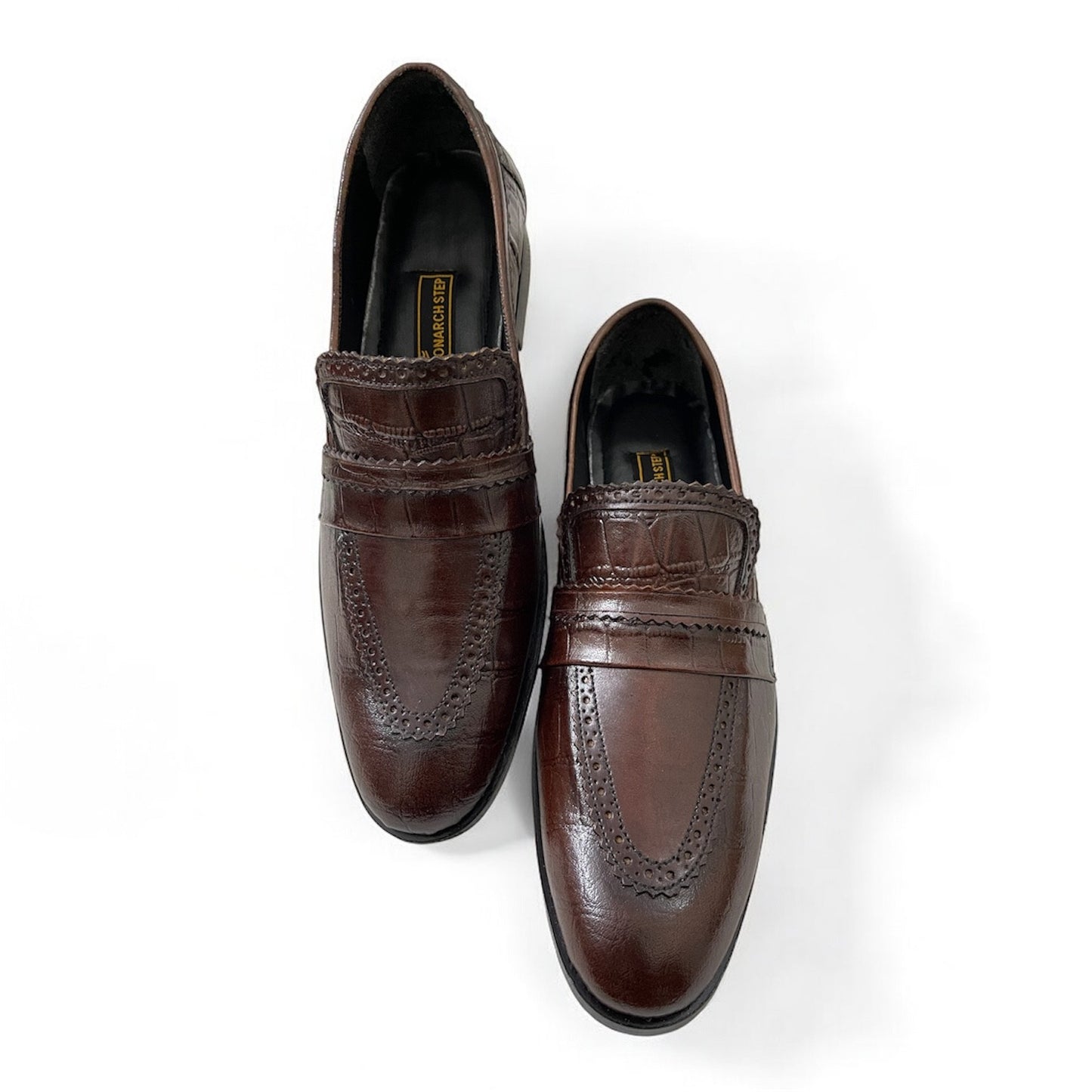 Prestige Croc-Embossed Loafers 16620