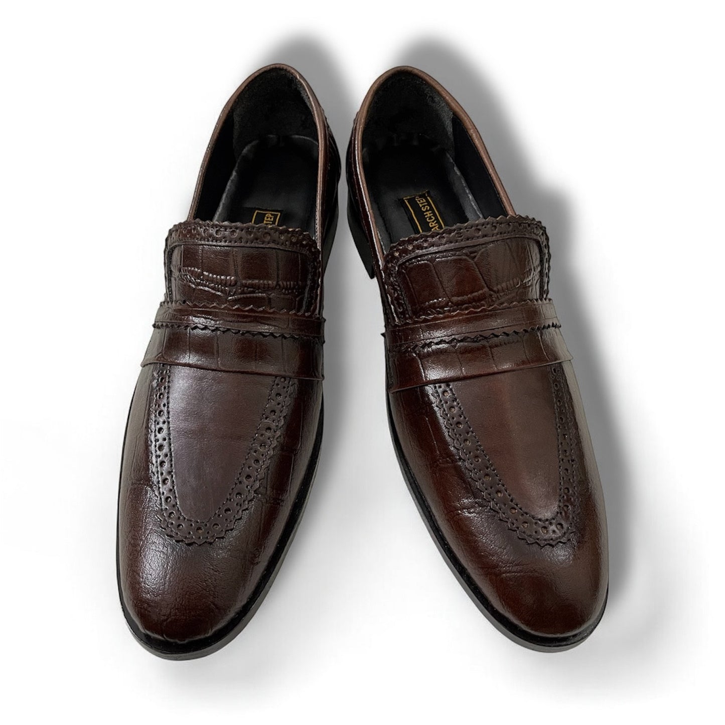 Prestige Croc-Embossed Loafers 16620