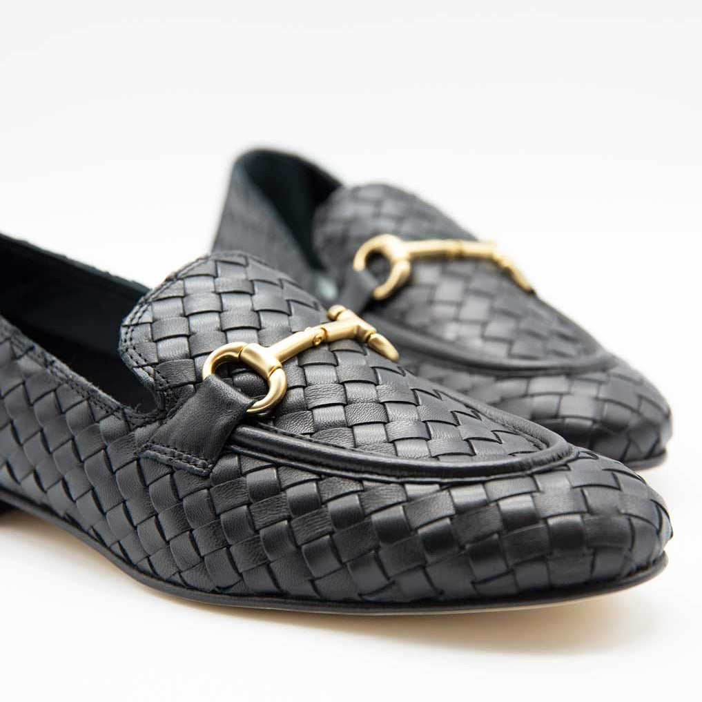 Astoria Woven Penny Loafers-16554