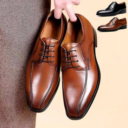 Luxury Designer Lace-Up Dress Shoes -16600