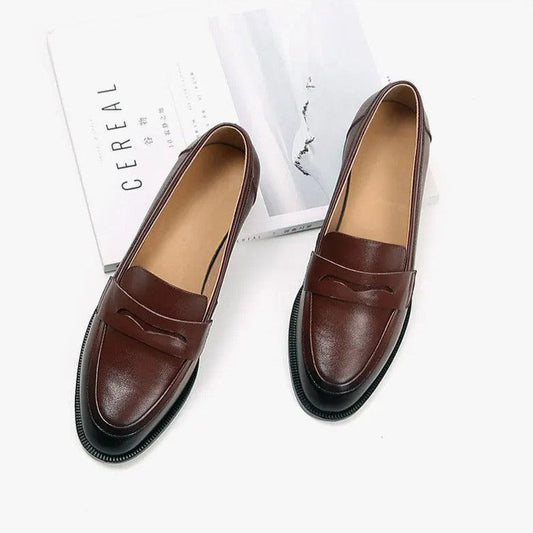 Casual Lunette French Slip-Ons Penny Loafers- 16579