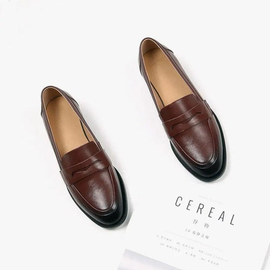 Casual Lunette French Slip-Ons Penny Loafers- 16579