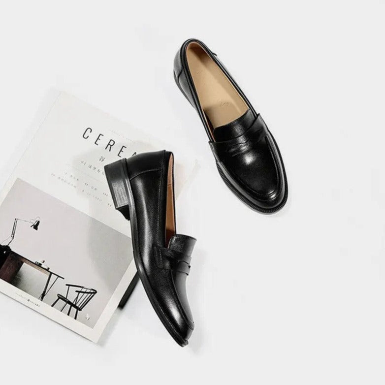 Casual Lunette French Slip-Ons Penny Loafers- 16579