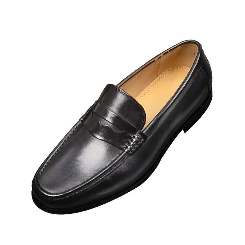 Vanton Glide Penny Leather Loafers- 16580