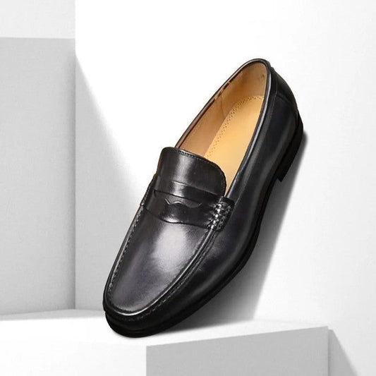 Vanton Glide Penny Leather Loafers- 16580
