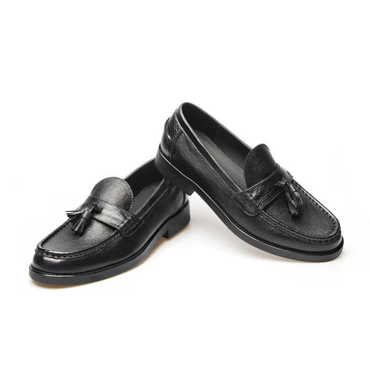 Premium Formal Leather Tassel Loafers For- 16582