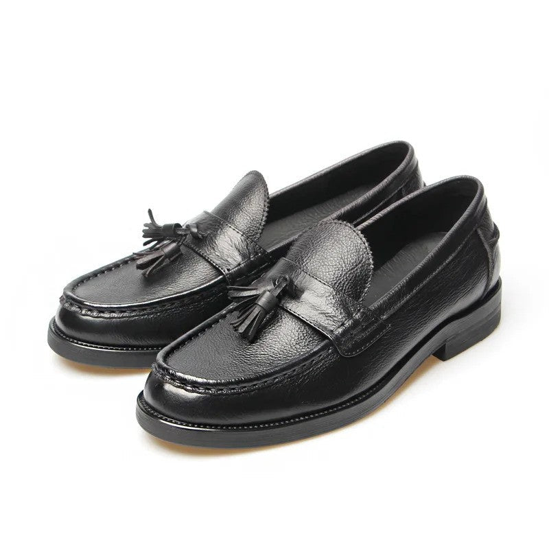 Premium Formal Leather Tassel Loafers For- 16582