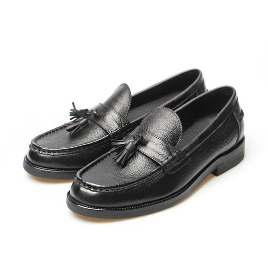 Premium Formal Leather Tassel Loafers For- 16582