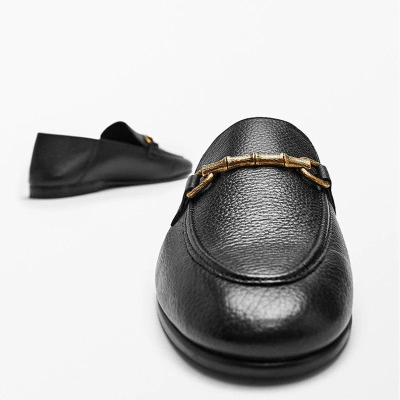 Luxury Italian Leather Ballet Flats- 16584