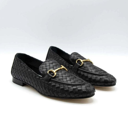 Astoria Woven Penny Loafers-16554