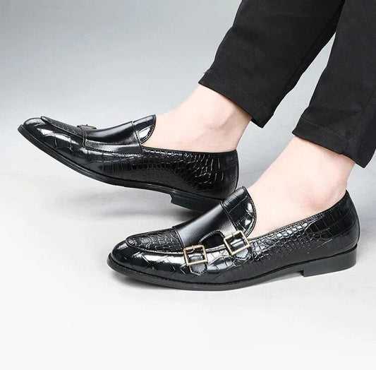 Classic Goodyear-Welted Pure Leather Shoes-16573