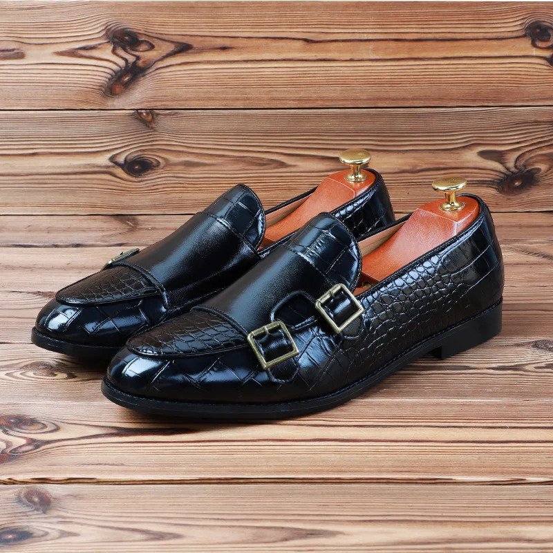 Classic Goodyear-Welted Pure Leather Shoes-16573