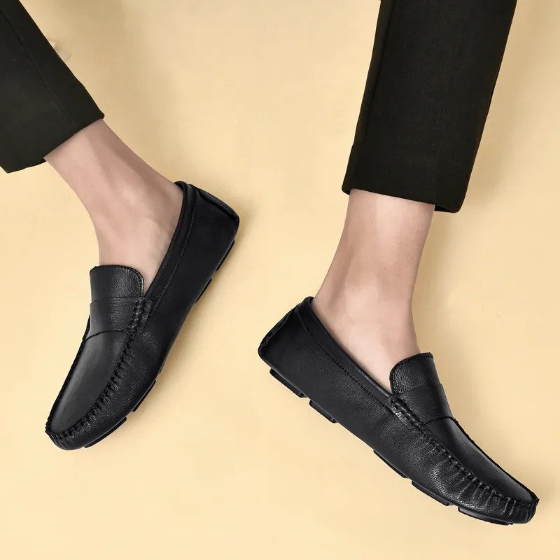 Casual Leather Shoes- 16574