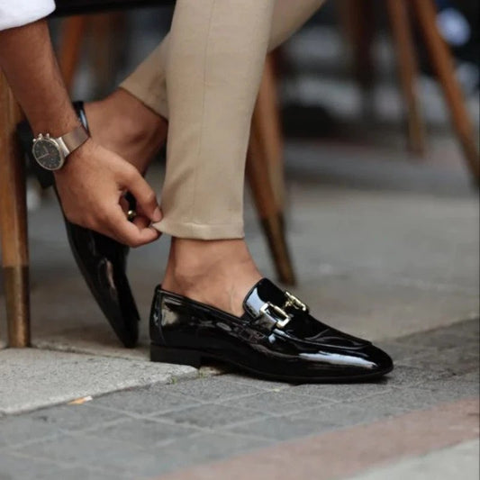 Regal Silk-Tassel Patent Shoes-16540