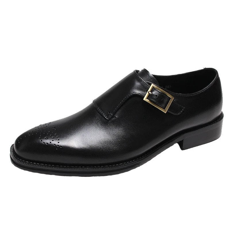 Black Shadow Monkstrap-16541