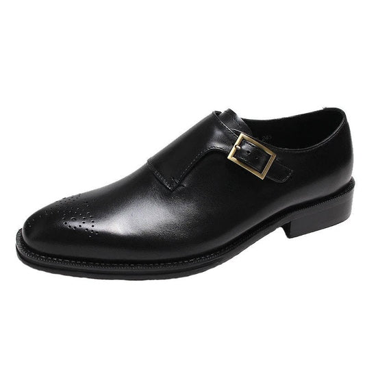 Black Shadow Monkstrap-16541