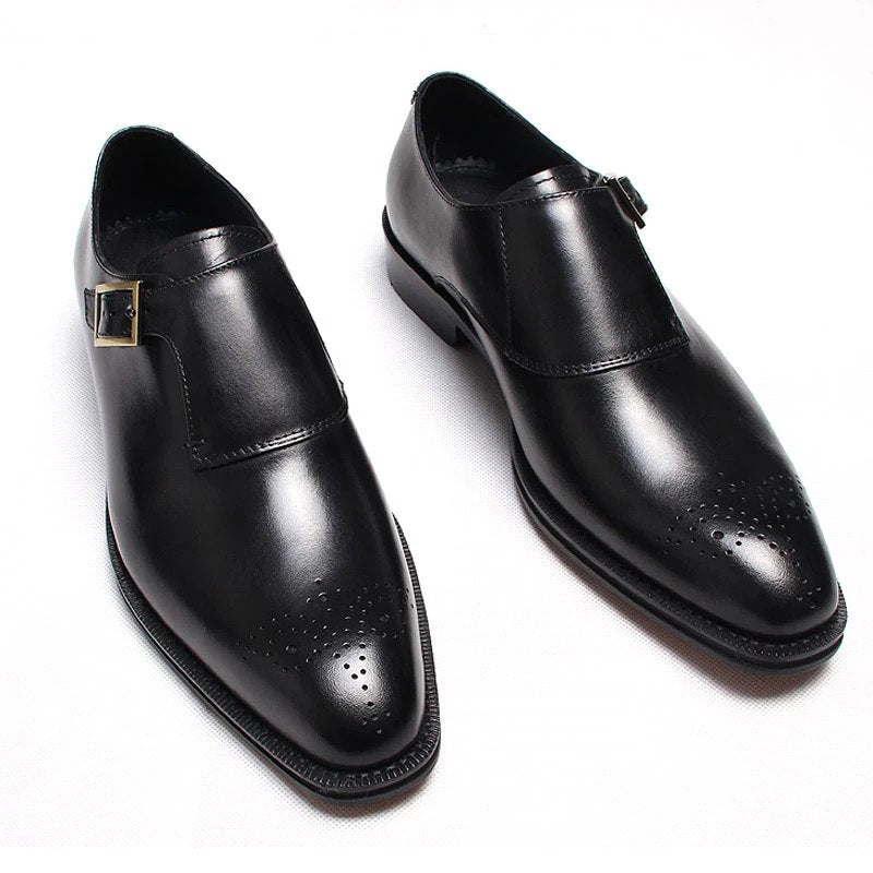 Black Shadow Monkstrap-16541