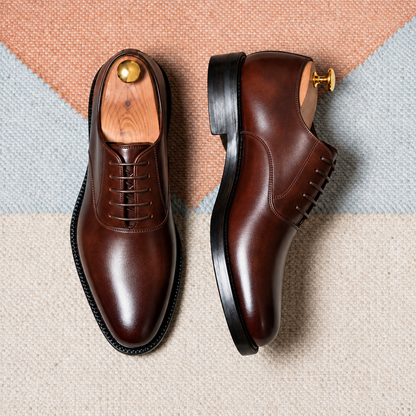 Classic Lace-Up Oxford Shoes-16526