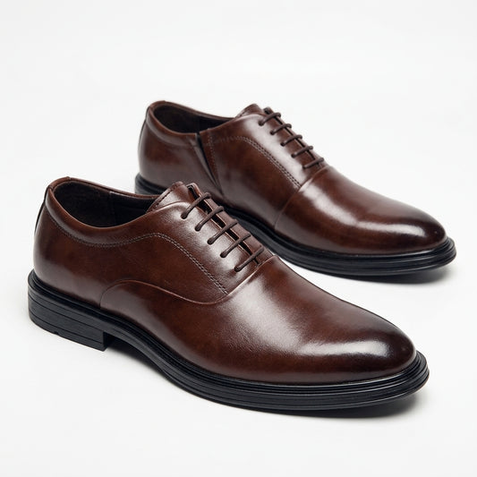 Classic Lace-Up Oxford Shoes-16526