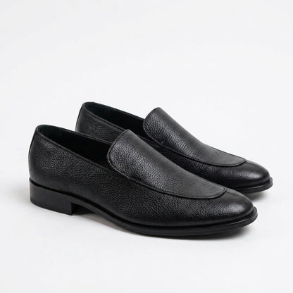 Plain Leather Pump Shoes - 16559