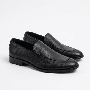 Plain Leather Pump Shoes - 16559