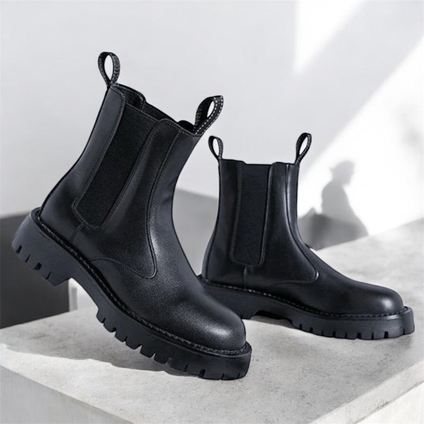 Classic Chelsea Antique Leather Boots-16521