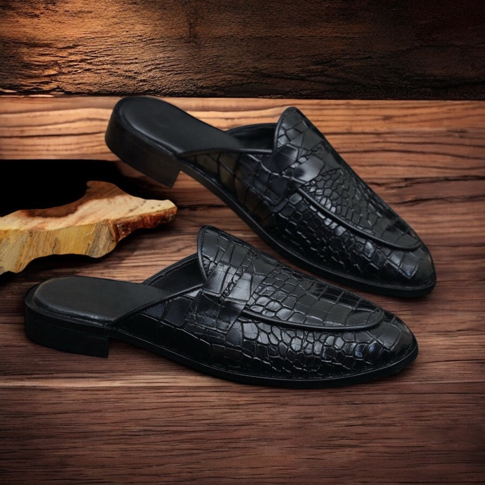 Half Open Men's Mules- 16594