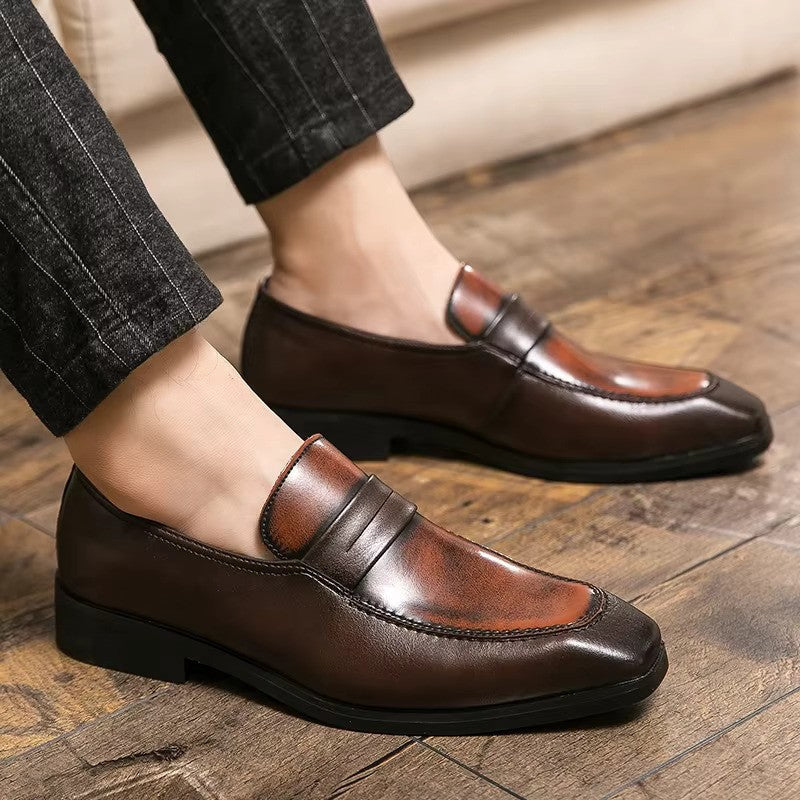 Causal Leather Shoes- 16601