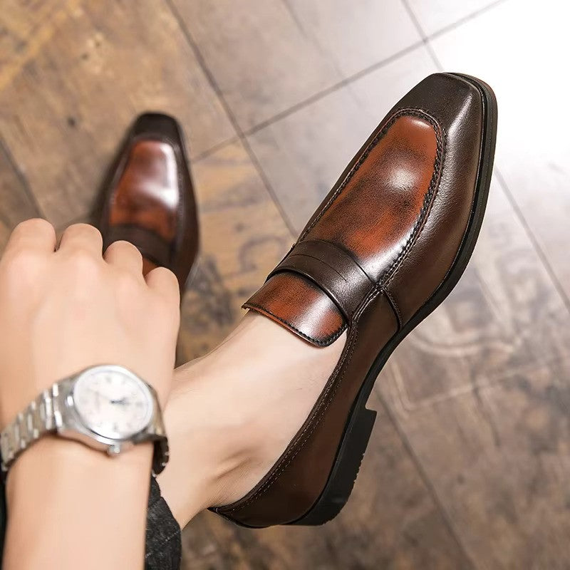 Causal Leather Shoes- 16601