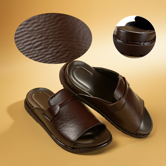Monarch Leather Cushion Sandals - 16625